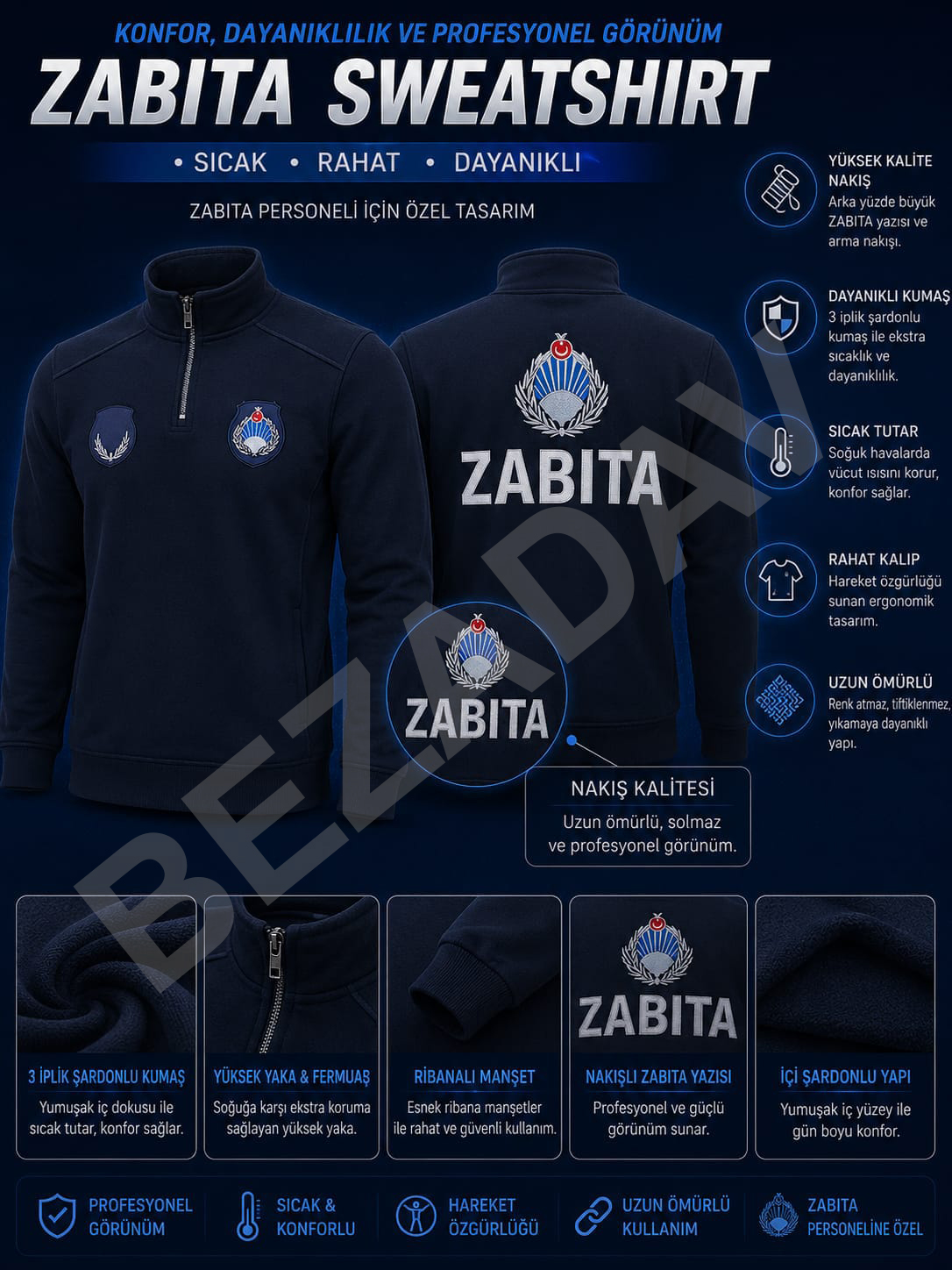 Zabıta Sweatshirt