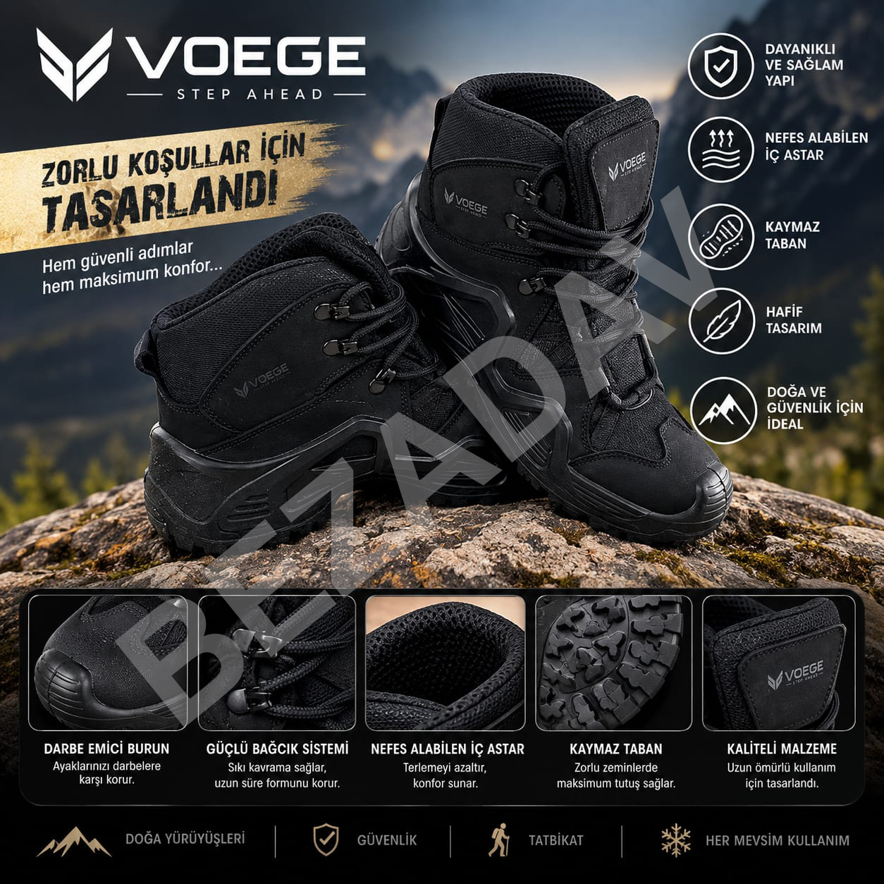 Voege Outdoor Zabıta Botu